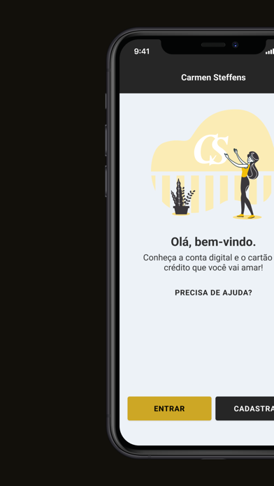 Cartão VIP Carmen Steffens Screenshot