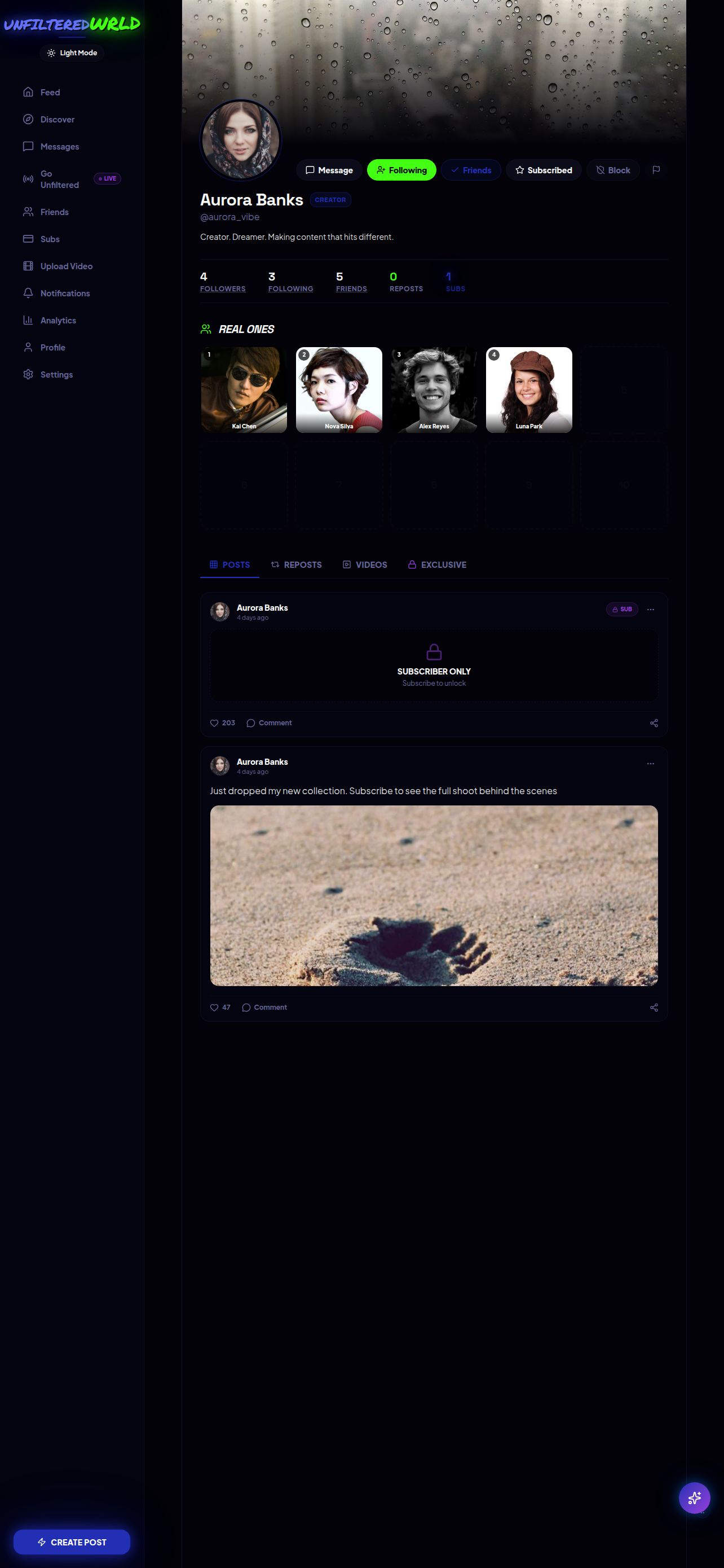 UnfilteredWRLD screenshot 7