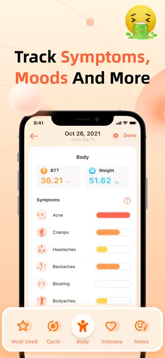 Period Tracker: Screenshot 4 von 6