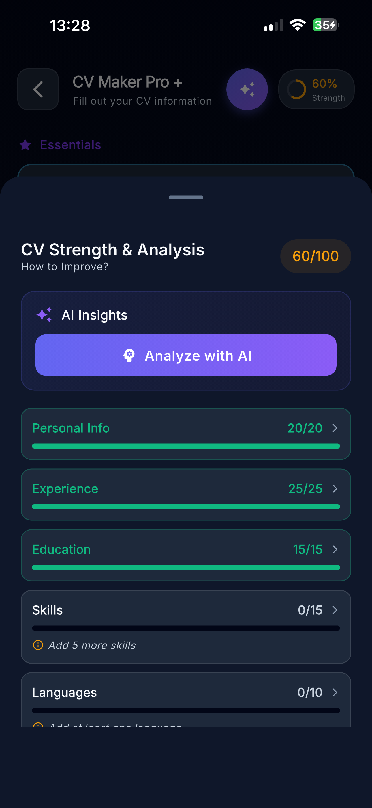CV Maker Pro+ screenshot 7