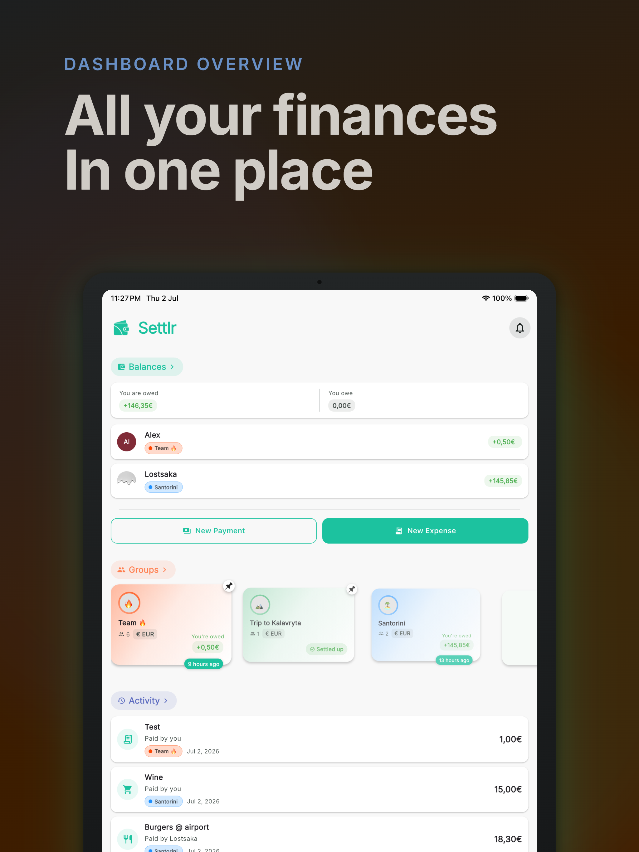 Settlr Expense Splitter screenshot 11