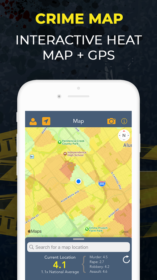 #3. Crime and Place: Stats & Map (iOS) 由: AMGCI, LLC