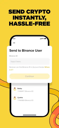 Captura de pantalla de Binance Junior: Adolescentes en iPhone 5