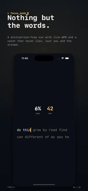 Typing Speed Test WPM : TYPE screenshot 2
