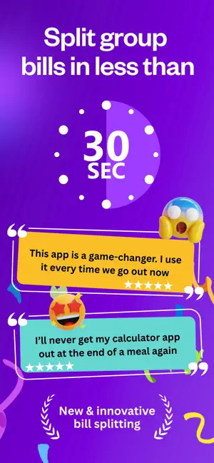 Scan 'n' Split: For bills screenshot 1