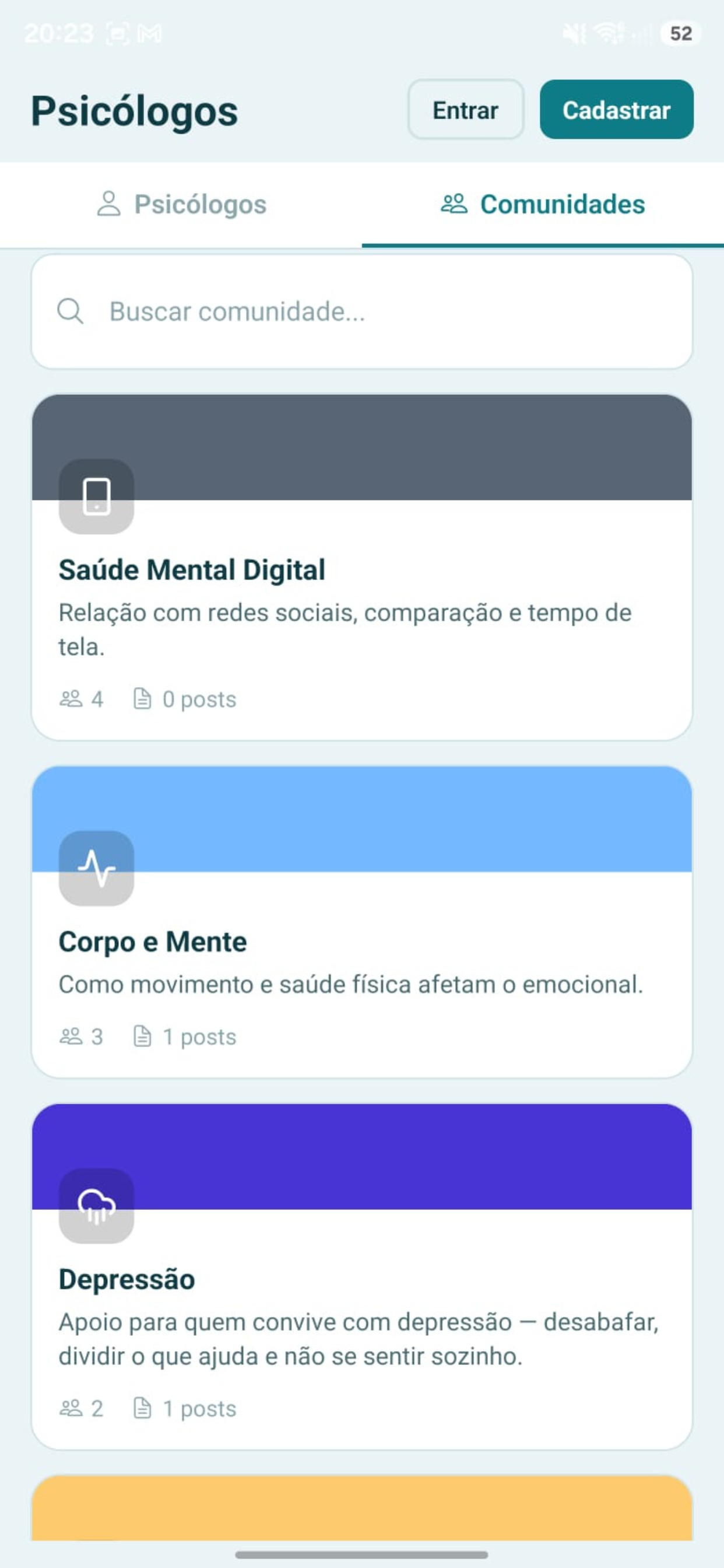 Health Mind App screenshot 3