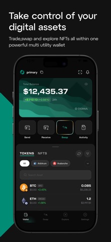 Doma Wallet. Screenshot 2 of 7