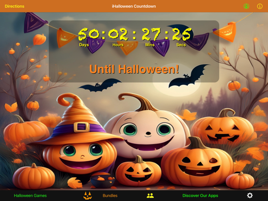 iHalloween Countdown iPad screenshot 5 - Entertainment app