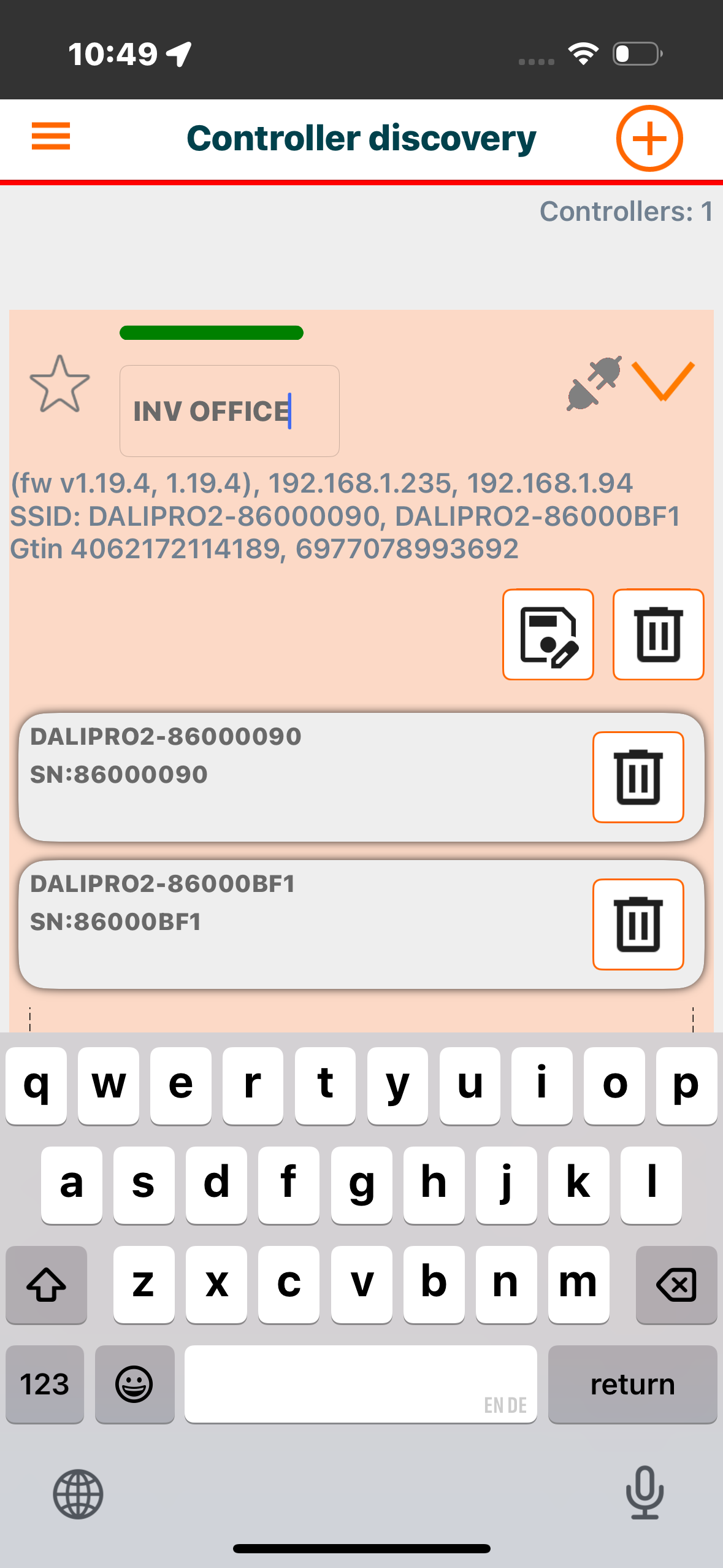 DALI PRO Control screenshot 9
