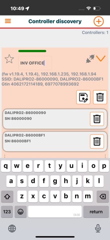 DALI PRO Control Screenshot 9 of 10