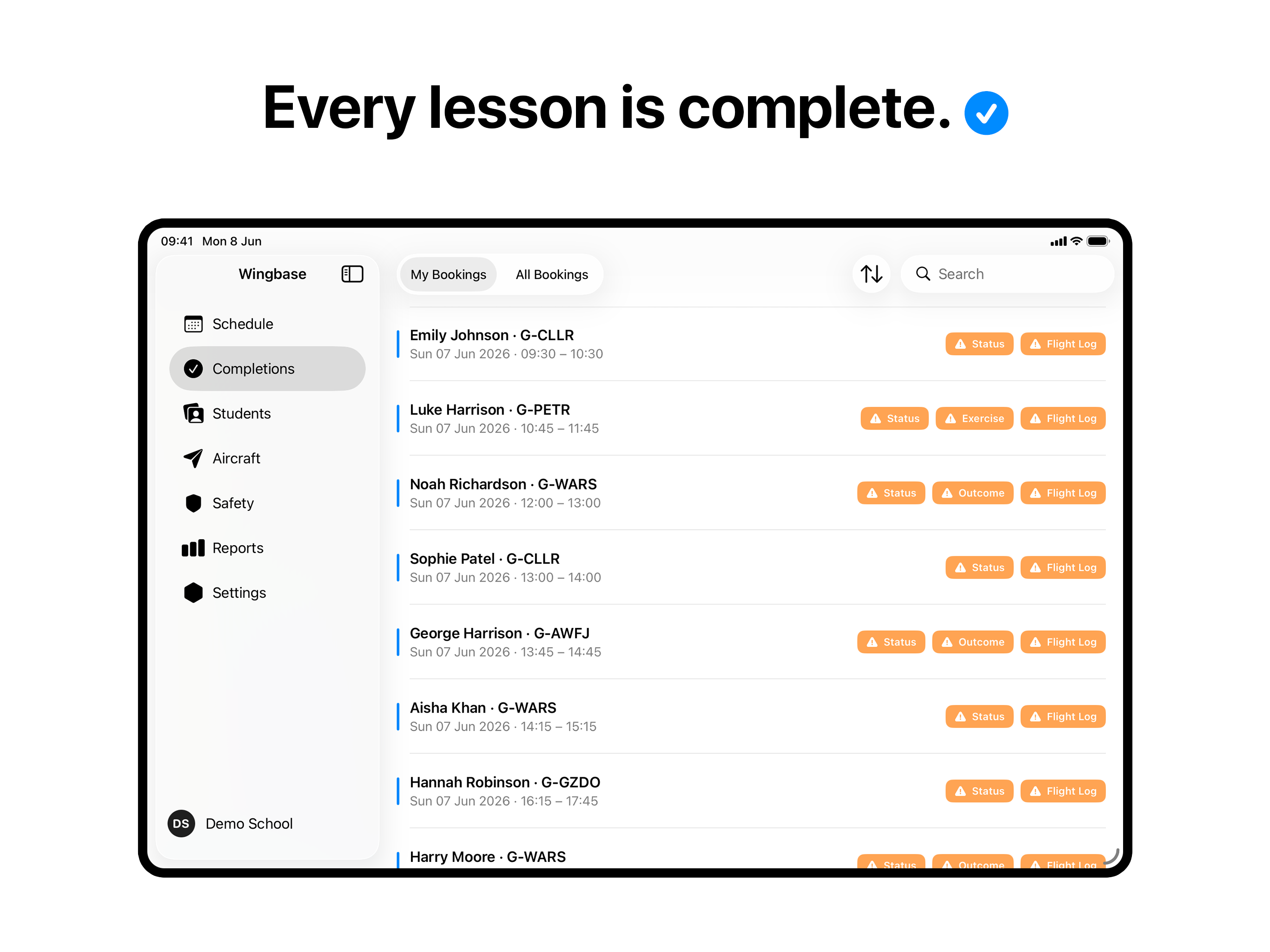 Wingbase screenshot 12