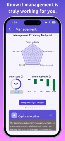 Moatly. screenshot