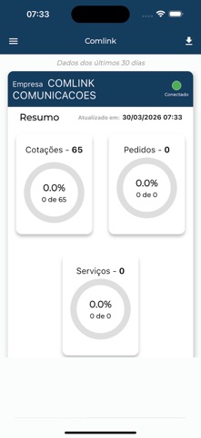 Comlink screenshot