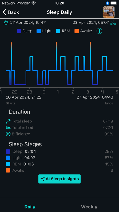 zhakun.ai: Fitness & Calories Screenshot