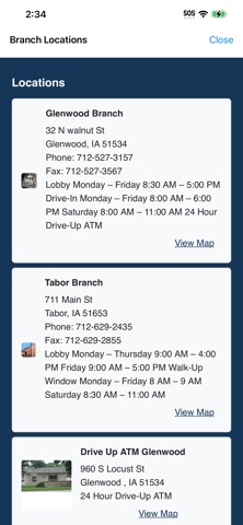 Glenwood Frontier Mobile iPhone screenshot