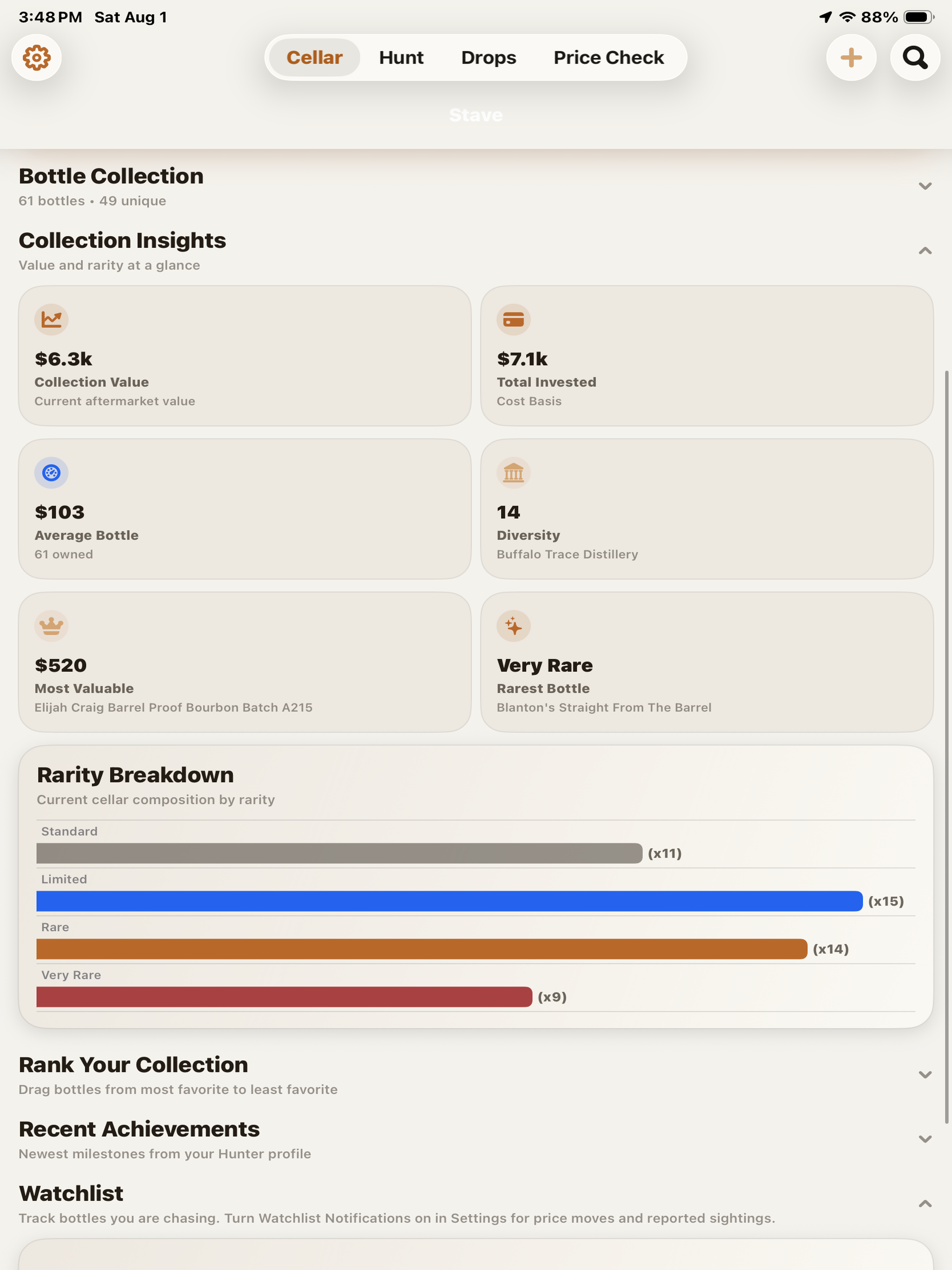 Stave Bourbon screenshot 16