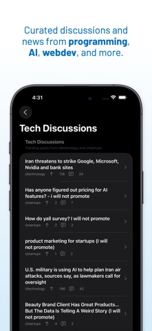 Tech Signal iPhone screenshot