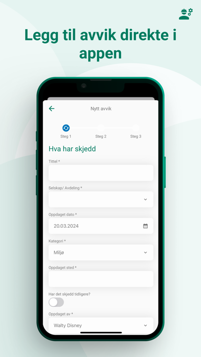 Grønn Jobb Screenshot