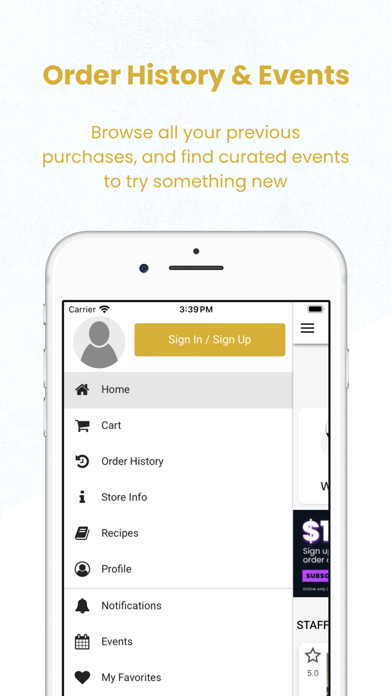Gold's Wine and Spirits Screenshot