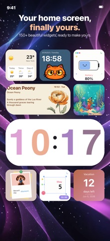 WidgetCraft-Aesthetic Widgets iPhone screenshot