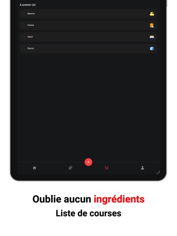 Oshii : Recettes des réseaux iPad screenshot 3