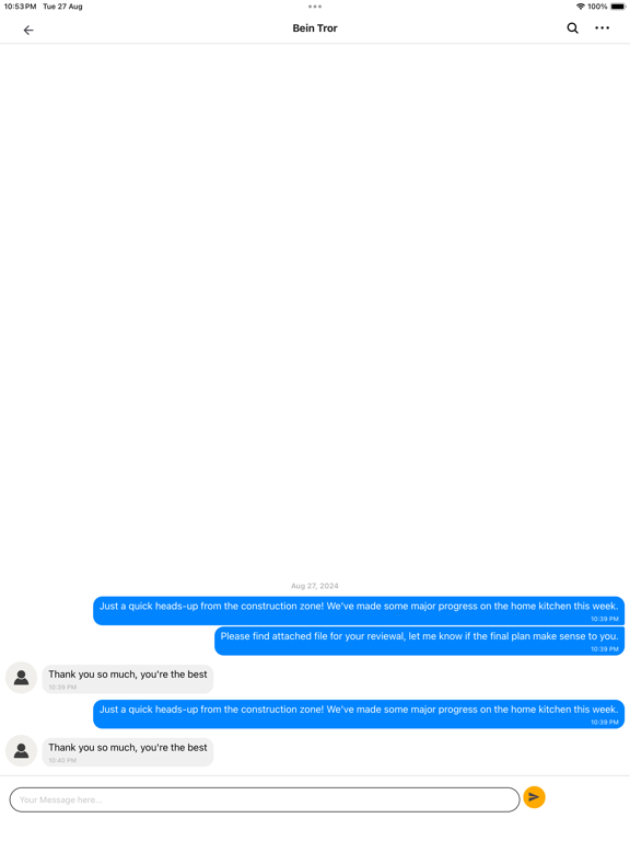 EmendoAI iPad screenshot 2 - Business app