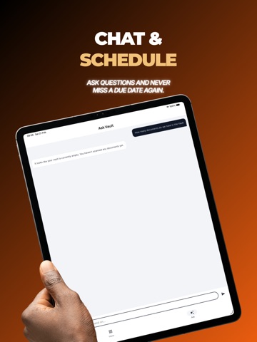 Unstack: AI Scanner & Vault iPad screenshot