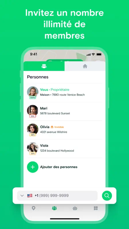 Number Tracker: Localiser Amis screenshot 6 of 7