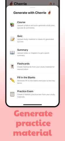 Cherrie - Study Smarter screenshot