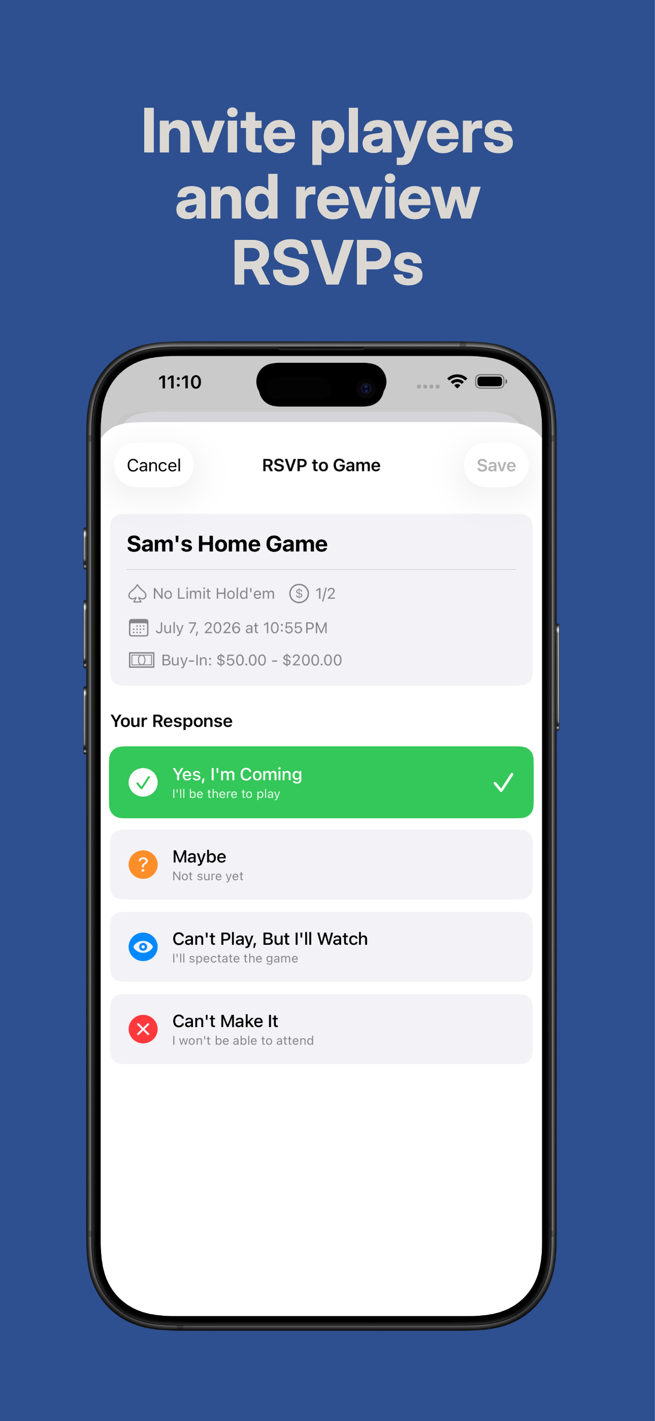 HomeGame Hero screenshot 3