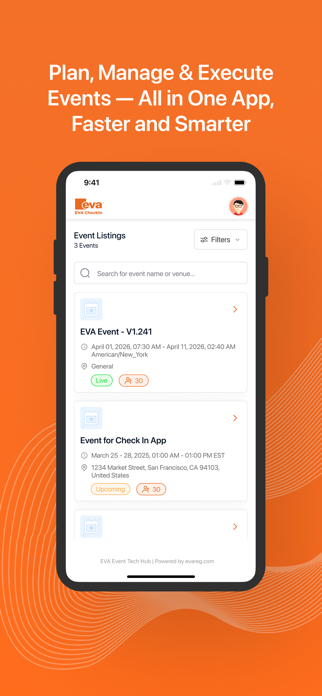 Eva Check-in Screenshot 2 of 4