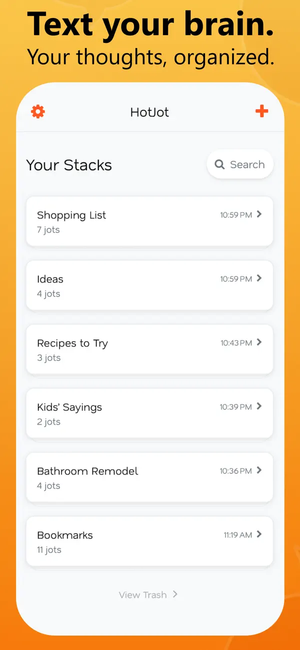 Screenshot #2 pour HotJot Notes