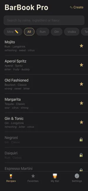 BarBook Pro screenshot 3