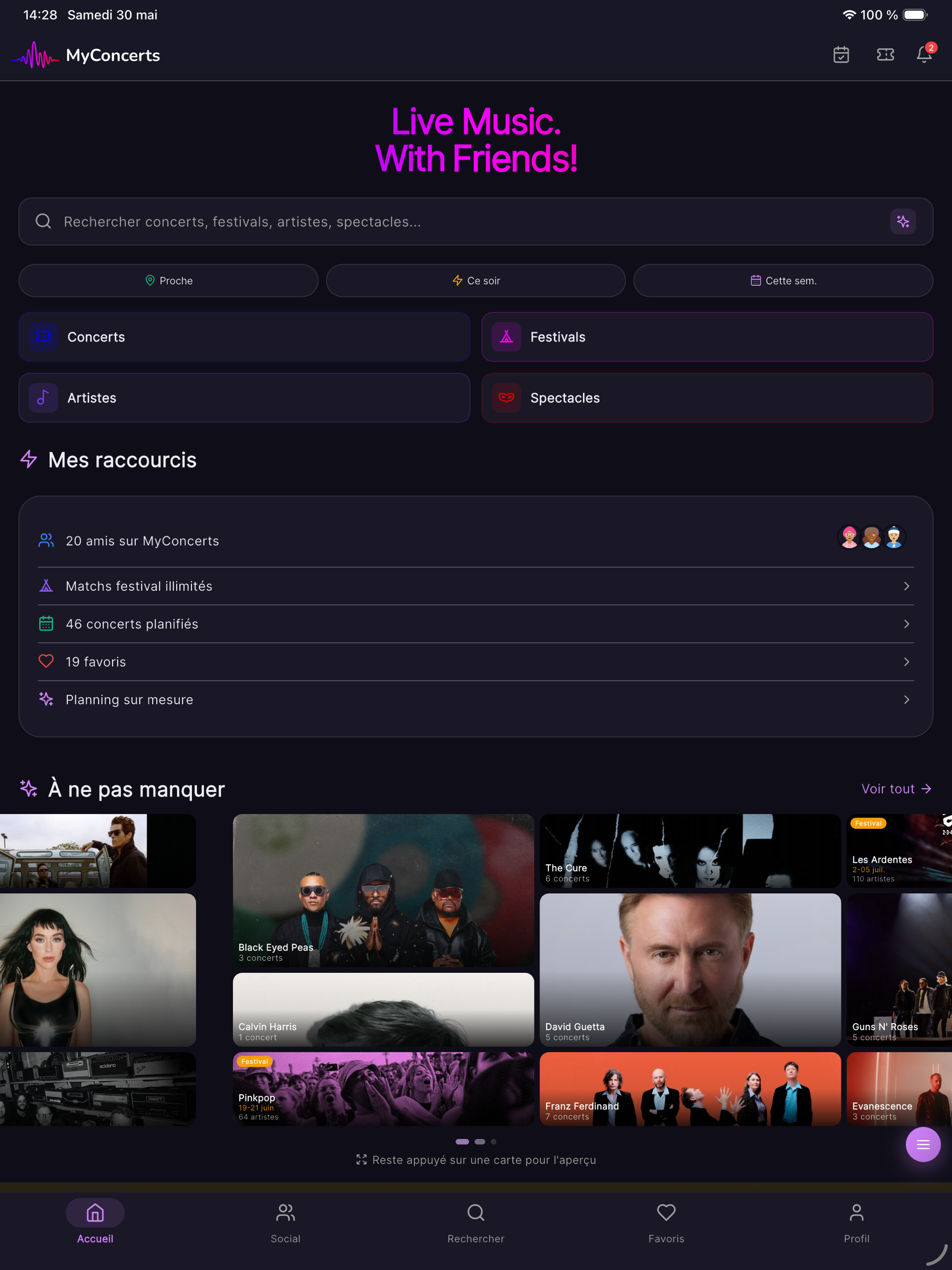 MyConcerts App screenshot 9