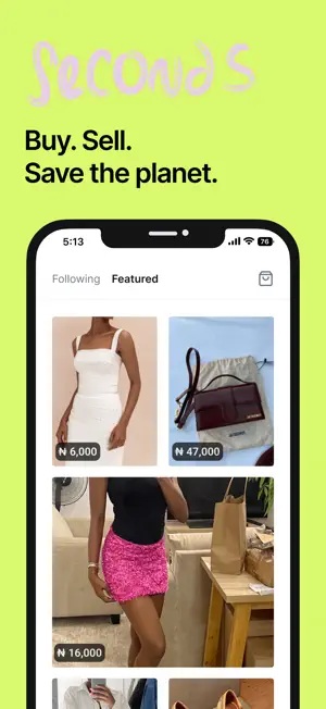 Seconds - Buy and Sell screenshot 1