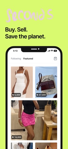 Seconds - Buy and Sell screenshot