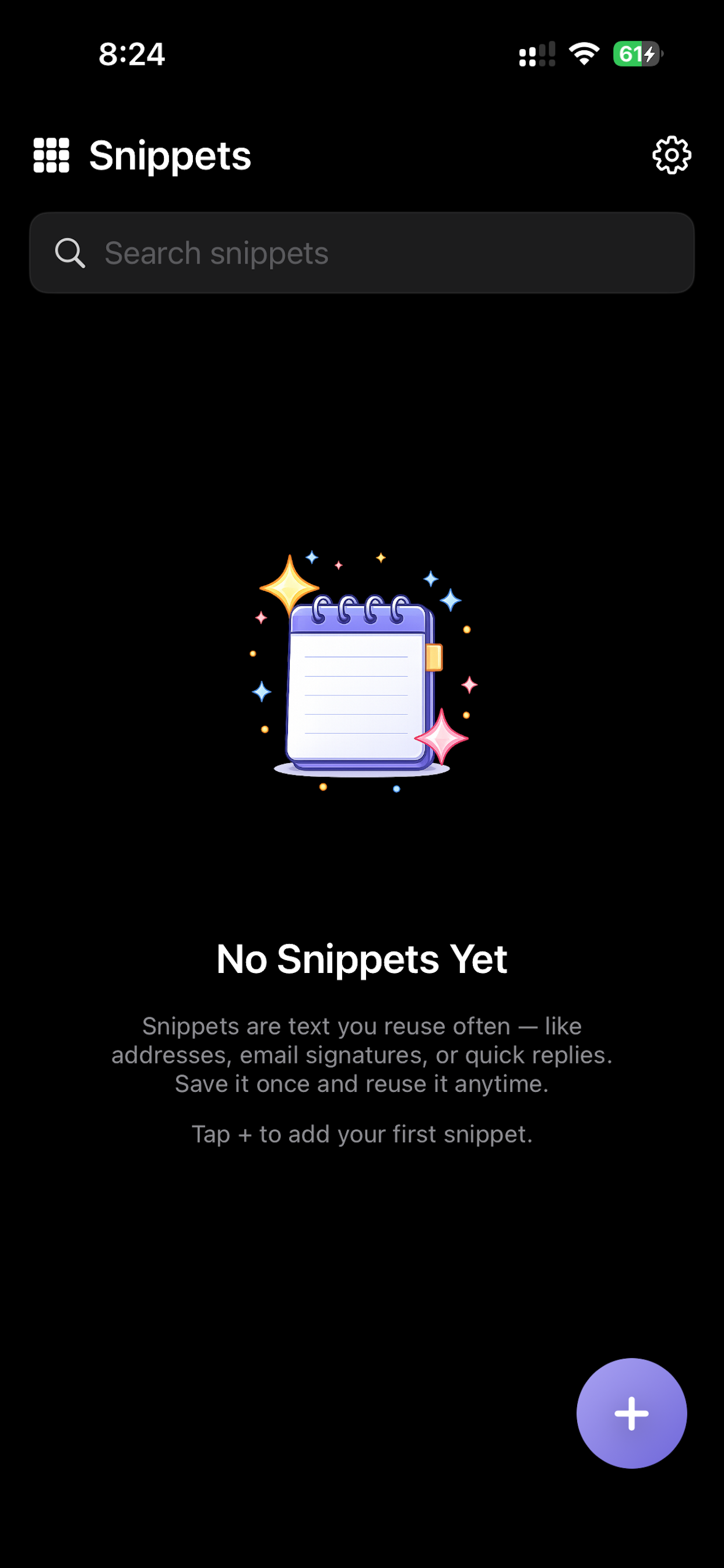 SnippetPad screenshot 6