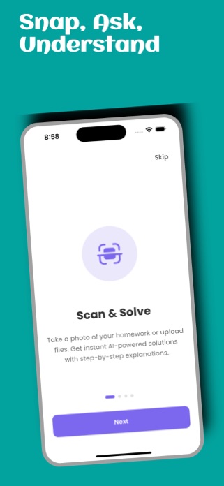 AI Homework Solver: Scan & Ask Screenshot 5 of 5