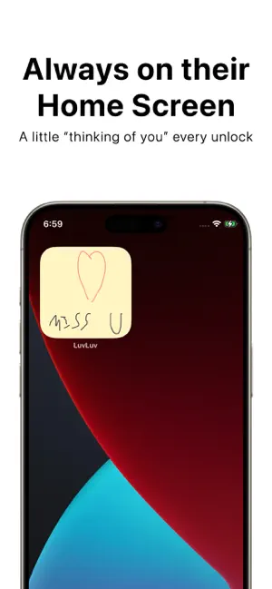 Luv - Doodle widget screenshot 2