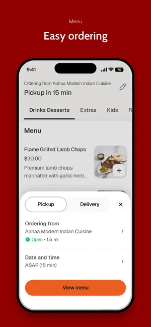 Aahaa Modern Indian Cuisine screenshot 3