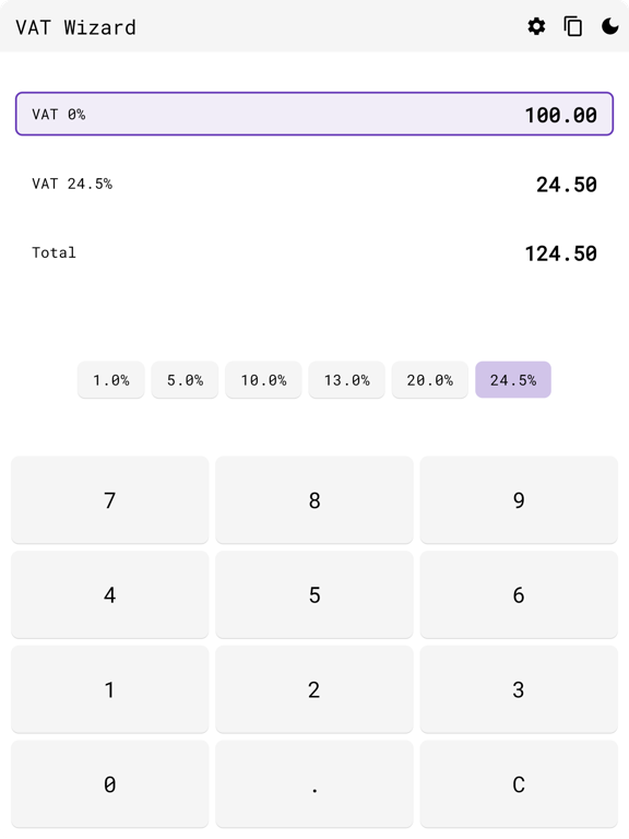 App screenshot