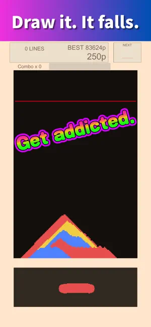 Sand Draw & Fall-PhysicsPuzzle screenshot 1