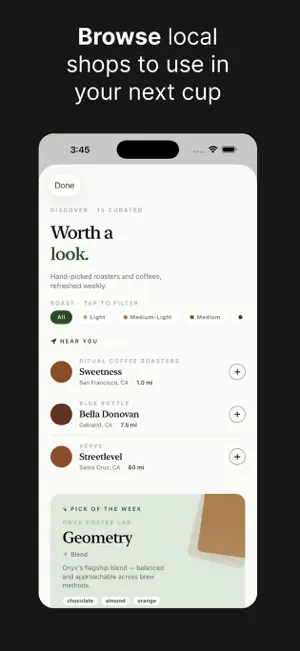 BeanBook: Coffee Journal screenshot 1