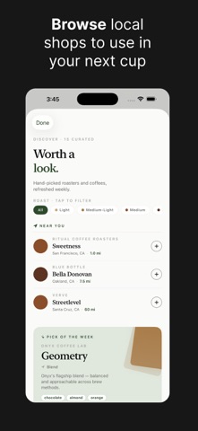 BeanBook: Coffee Journal Screenshot 1 of 6