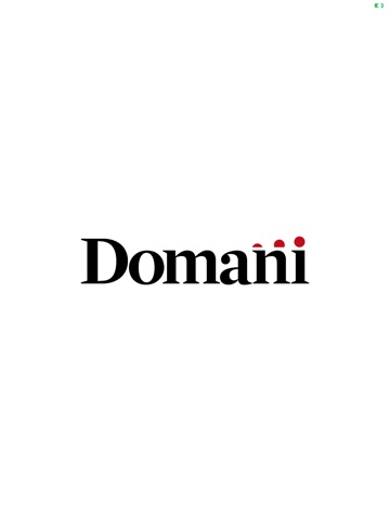 Domani iPad screenshot 1