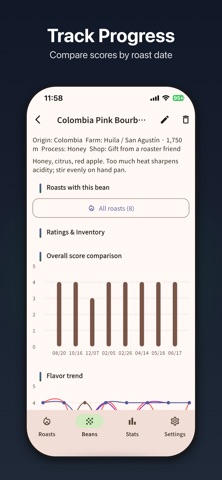 Roast Book iPhone screenshot