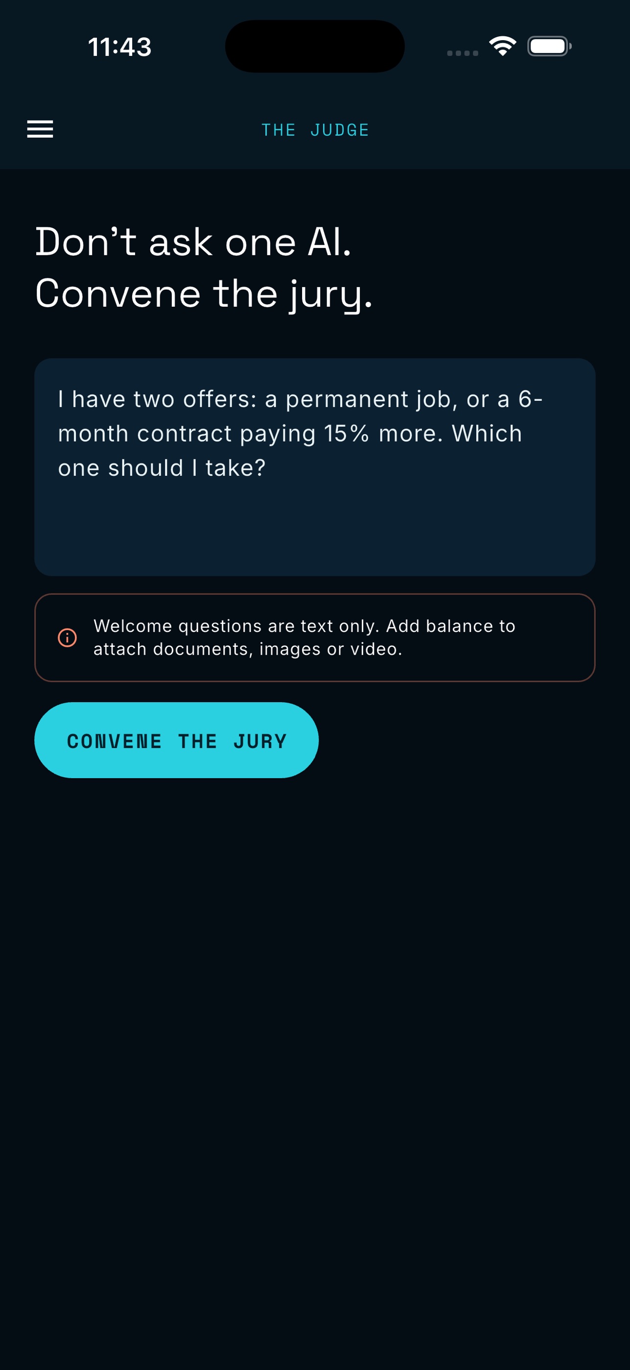 Screenshot 2 of The AI Judge