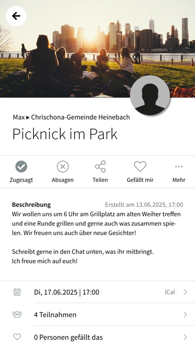 Chrischona-Gemeinde Heinebach screenshot