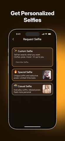 Waifu Friend - AI Anime iPhone screenshot