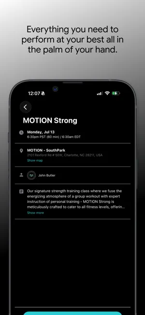 MOTION HQ screenshot 4